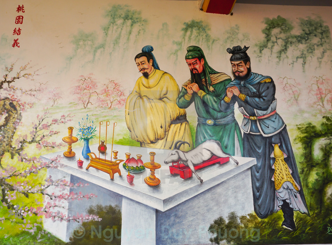 Tradition Chinese Painting On Chinese Temple License Download