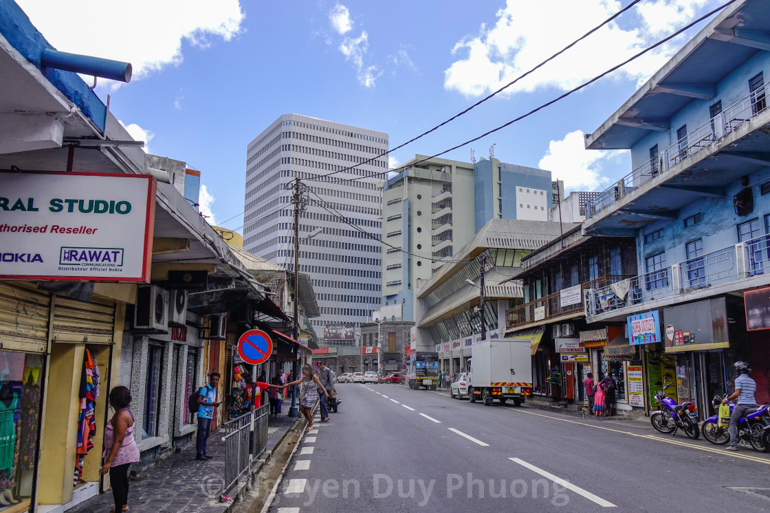 Cityscape Of Port Louis Mauritius License Download Or Print