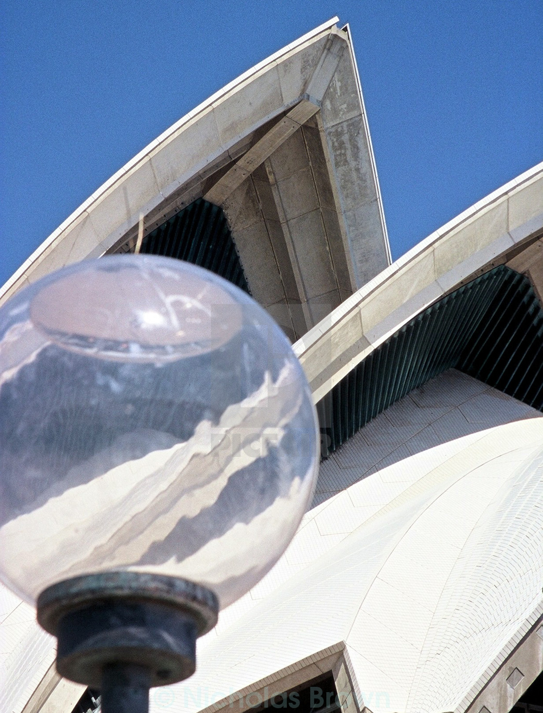 "Glass and stone" stock image