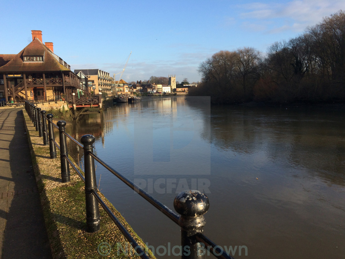 "Good morning Isleworth" stock image