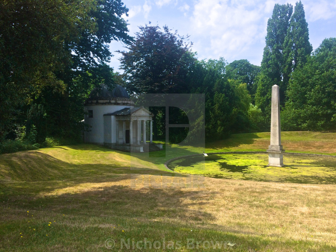 "Temple Chiswick House" stock image