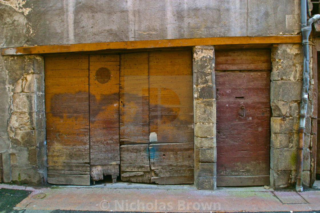 "orange doorway" stock image