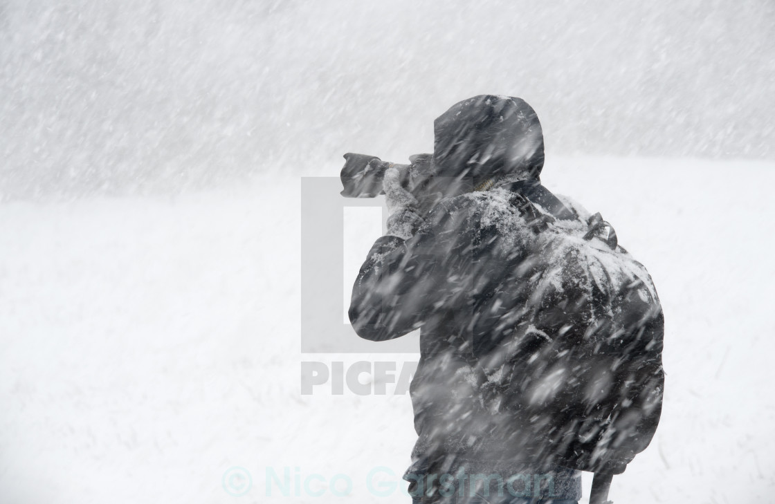 "PHOTOGRAPHER" stock image