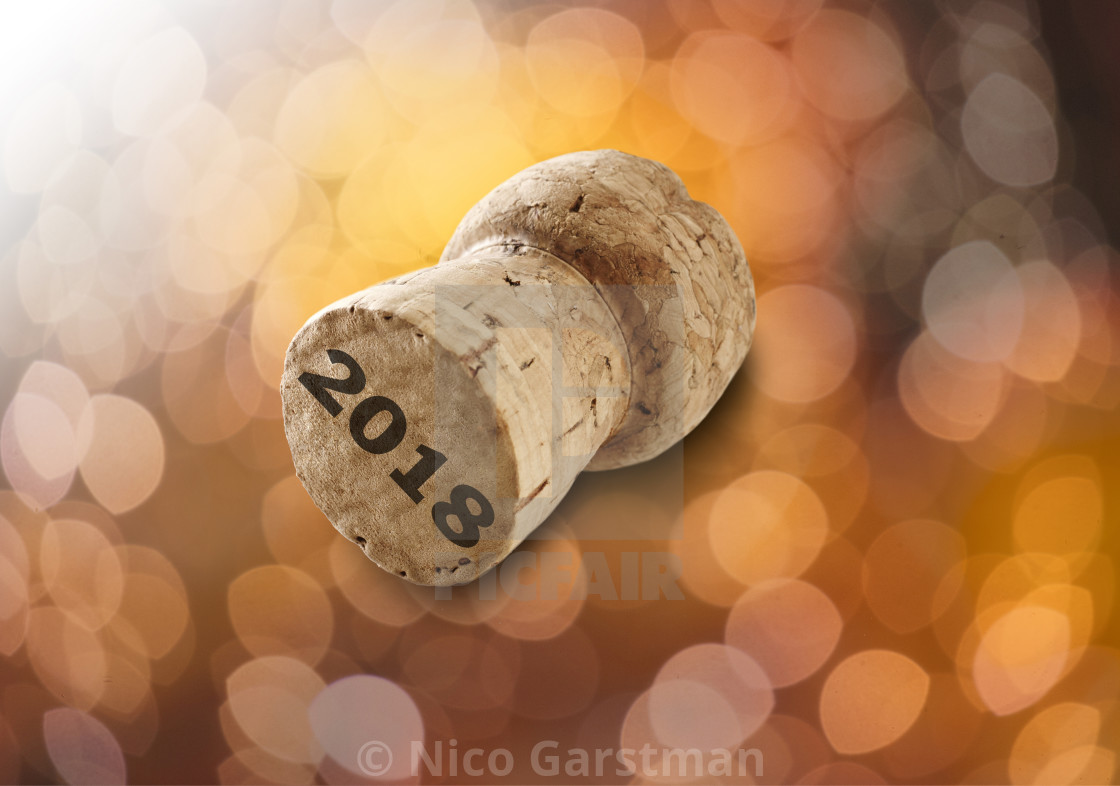 "New Year 2018" stock image