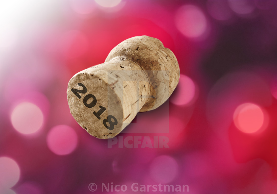 "New Year 2018" stock image