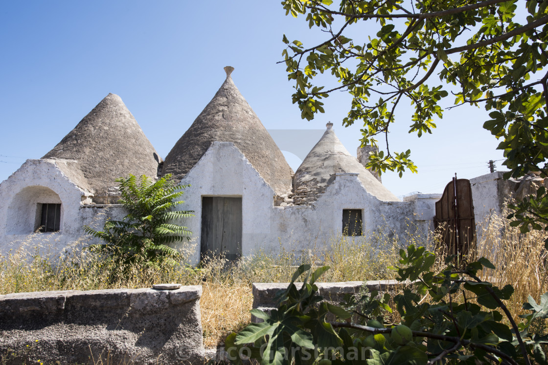 "TRULLO IN PUGLIS ITALY" stock image