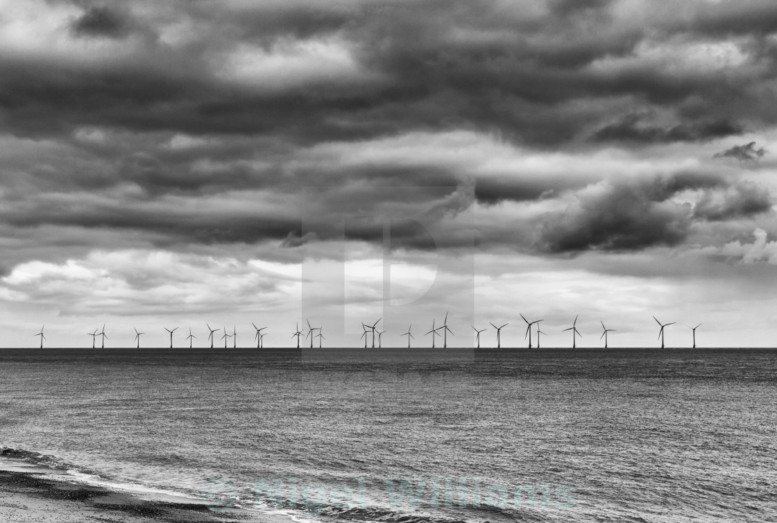 "Offshore Windfarm 2" stock image