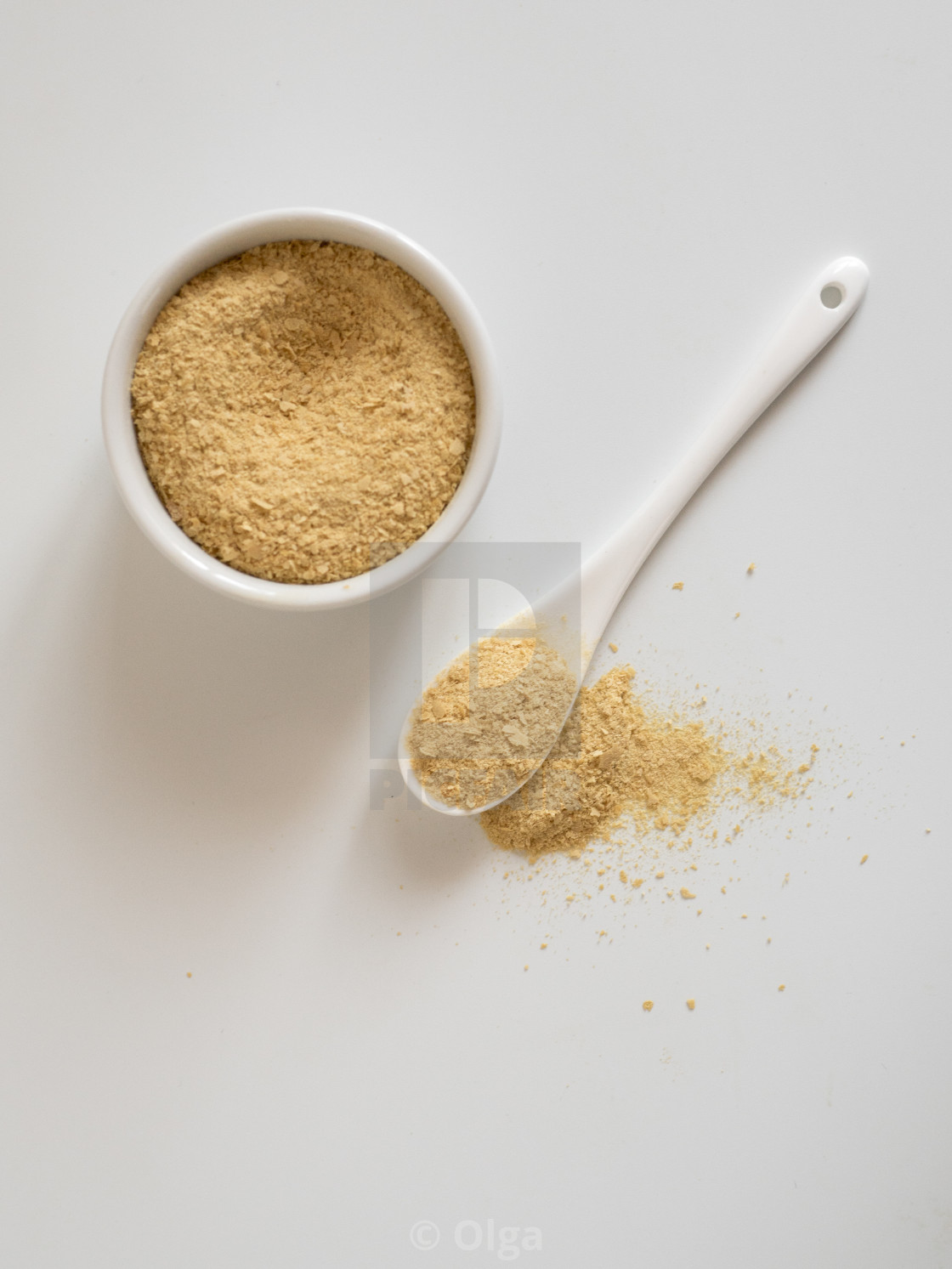 Nutritional Inactive Yeast Top View License Download Or Print For 11 00 Photos Picfair What is nutritional yeast and what are the benefits?