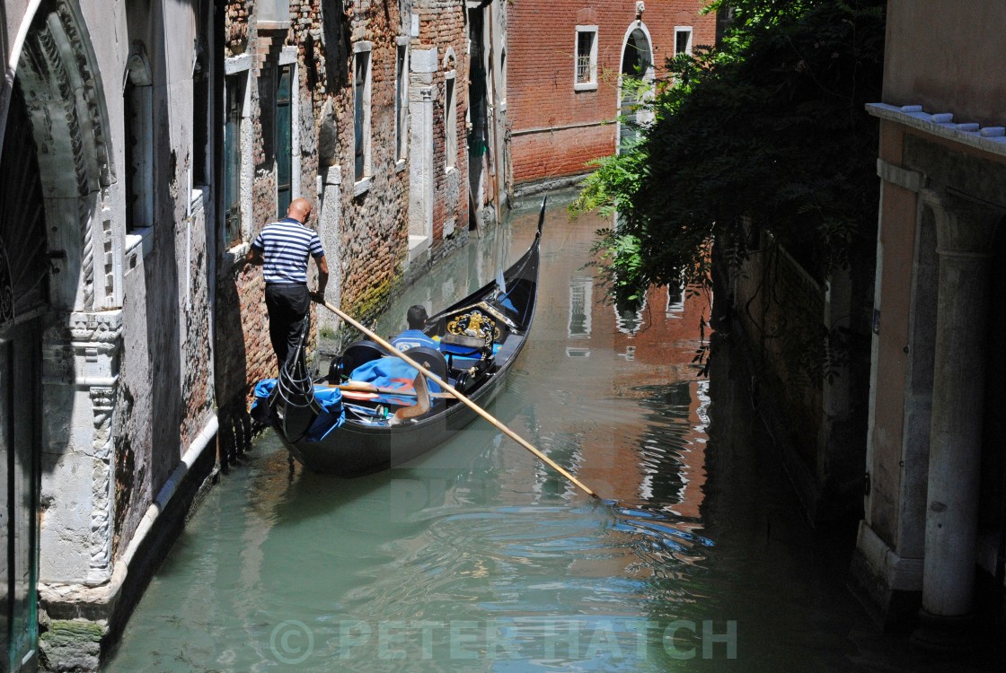 "Venetian Gondola" stock image