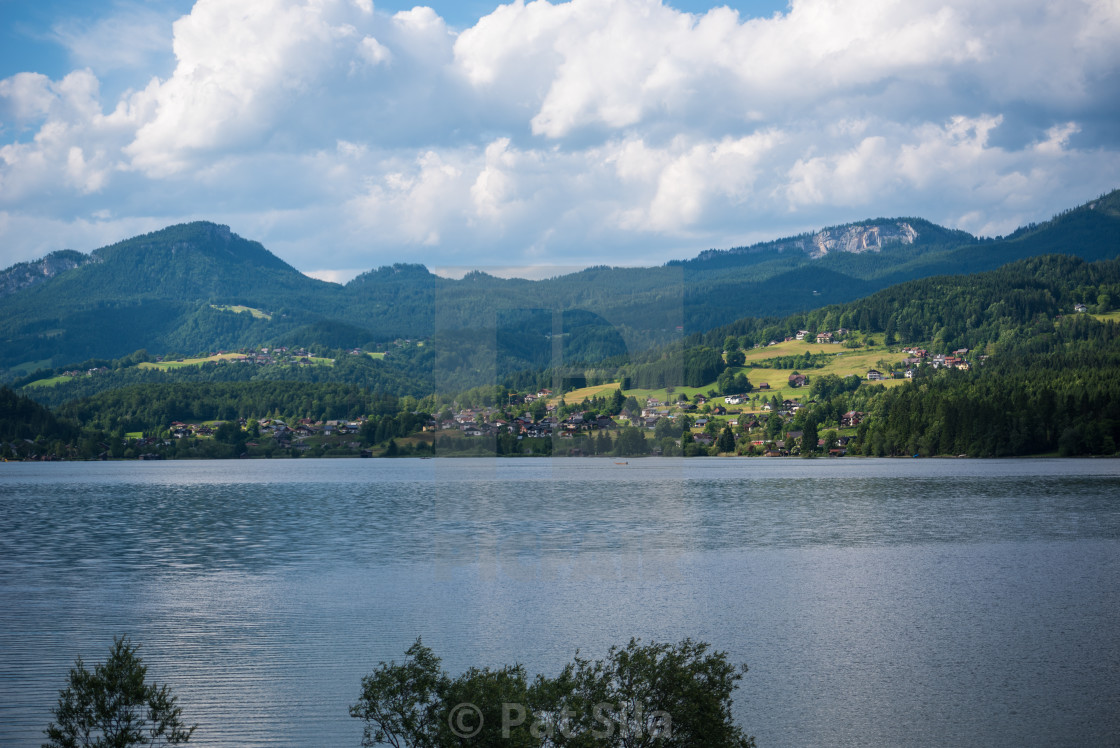 "Hallstatt Landscape #392" stock image