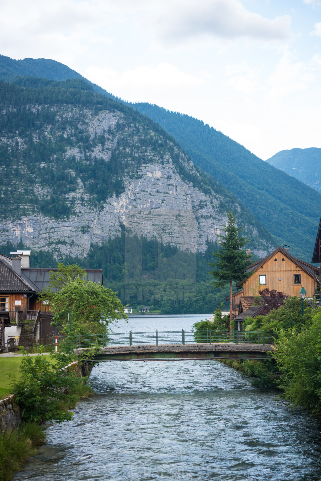 "Hallstatt Landscape #377" stock image