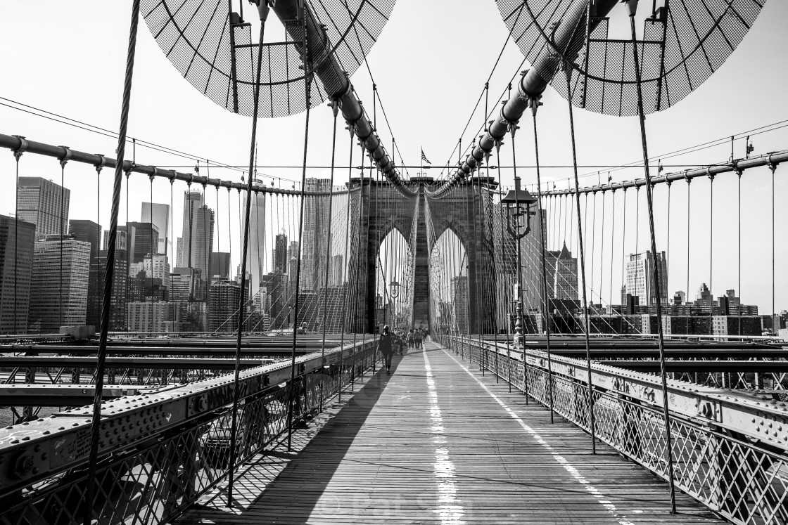 "Brooklyn Bridge #142" stock image