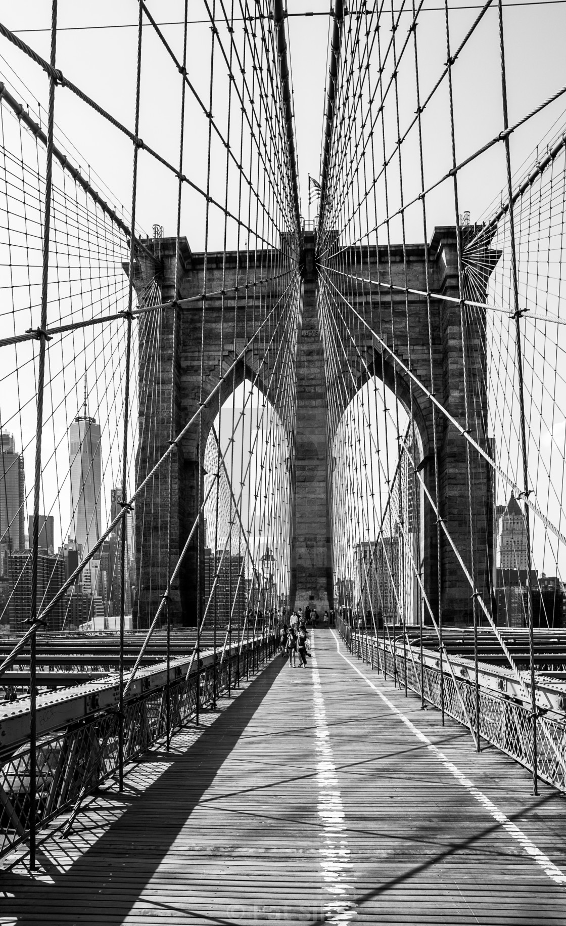 "Brooklyn Bridge #146" stock image