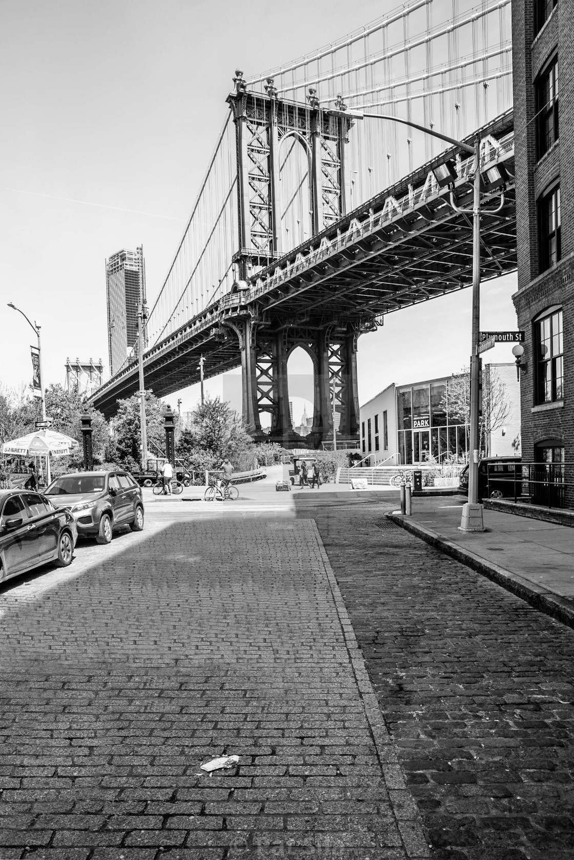 "Manhattan Bridge #18" stock image