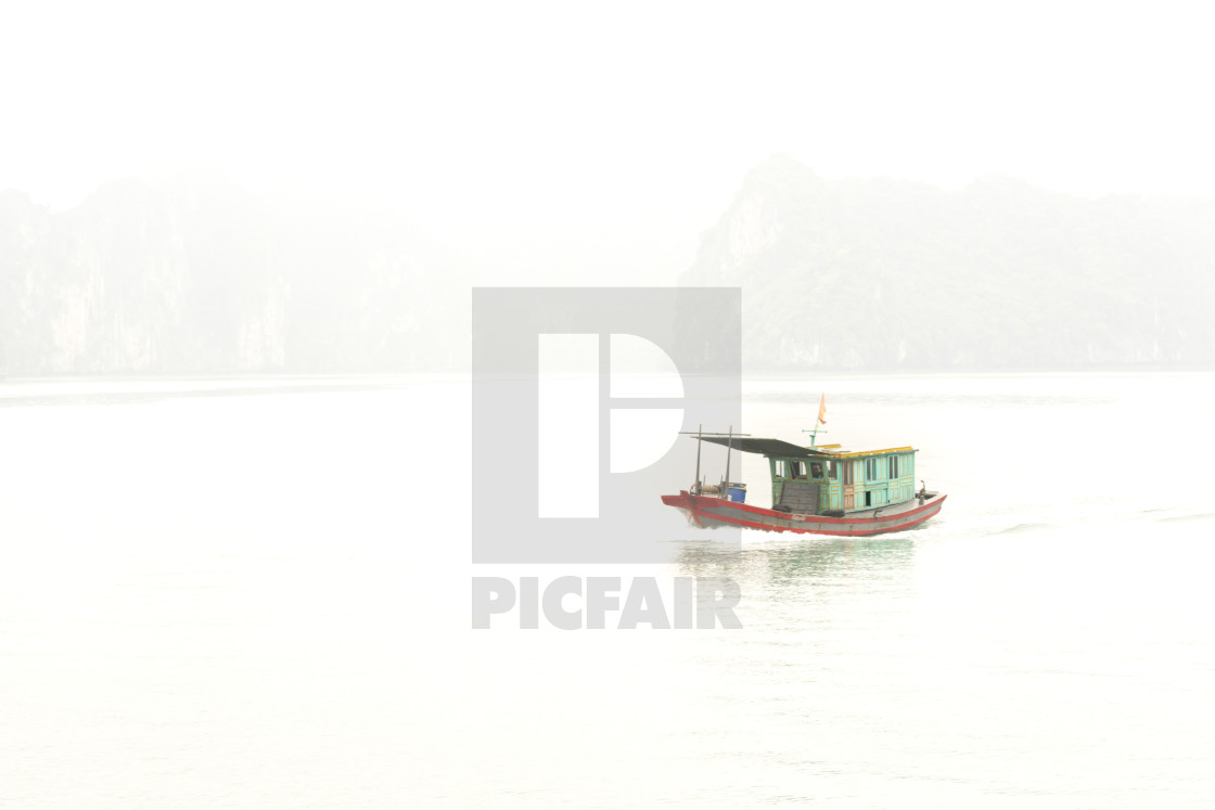 "Ha Long Bay #556" stock image