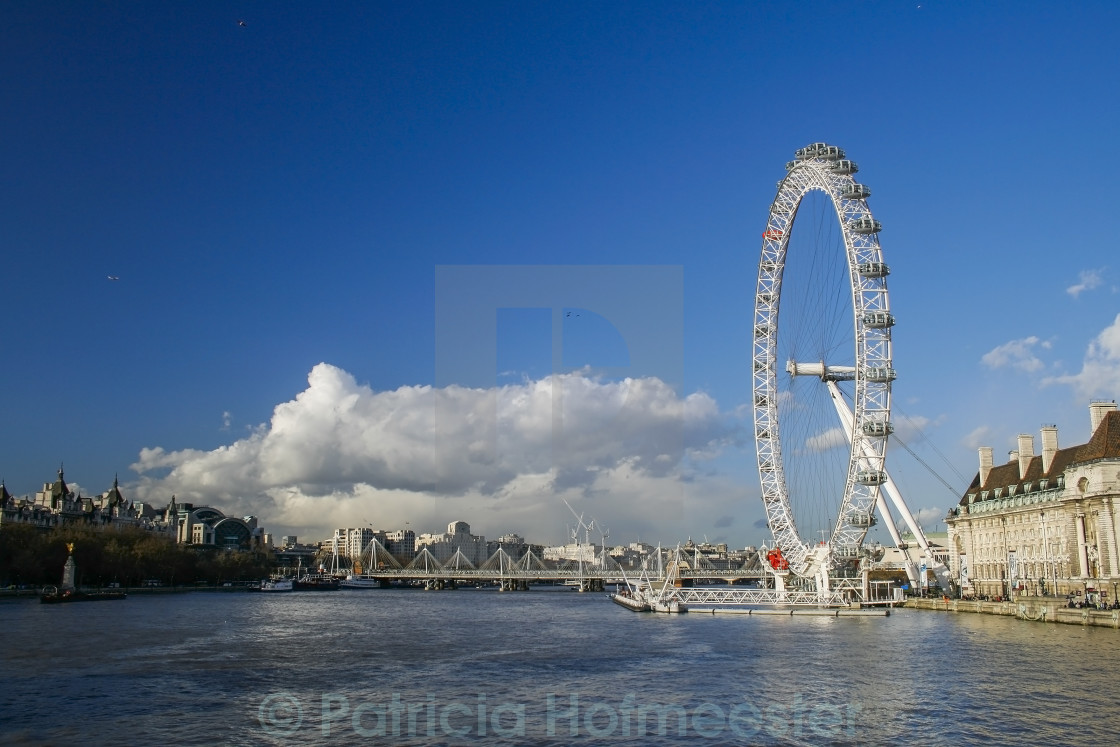 "Eye in London" by Patricia Hofmeester - £12.40 "Eye in London" stock image