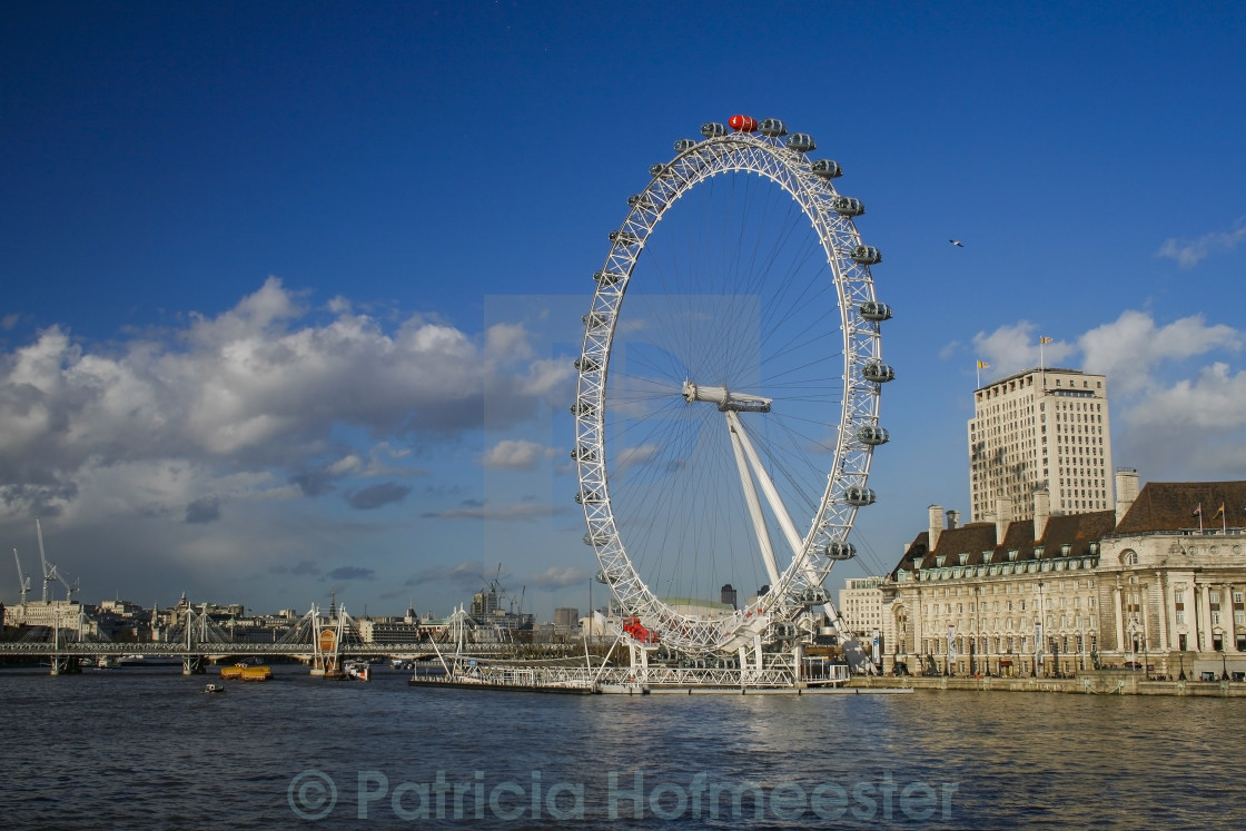 "Eye in London" by Patricia Hofmeester - £12.40 "Eye in London" stock image