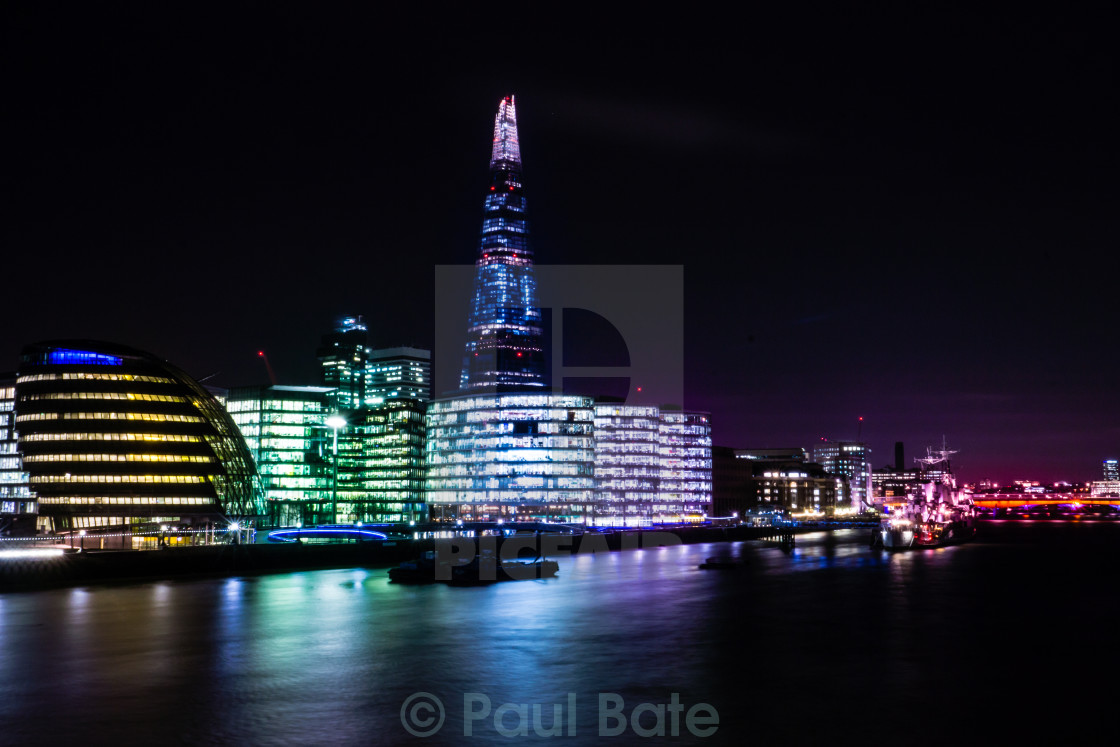 "Rainbow London" stock image