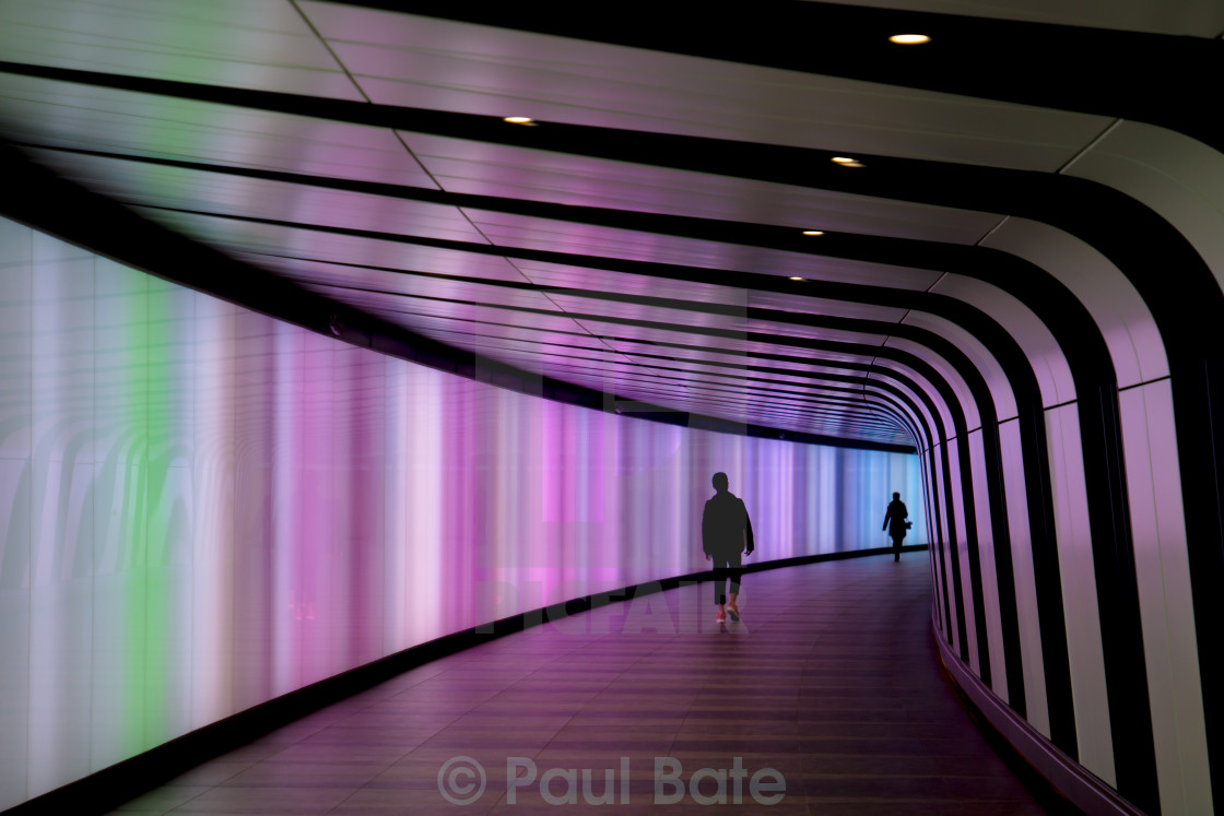 "Colour Tunnel" stock image