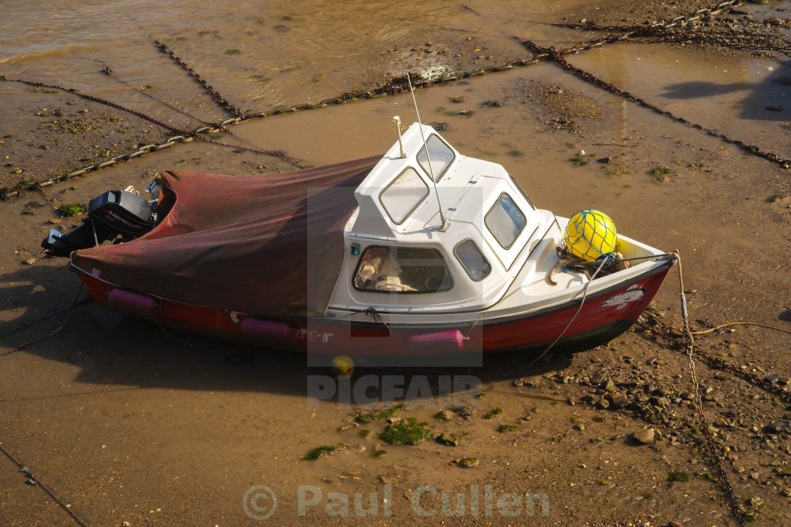 "Red Boat." stock image