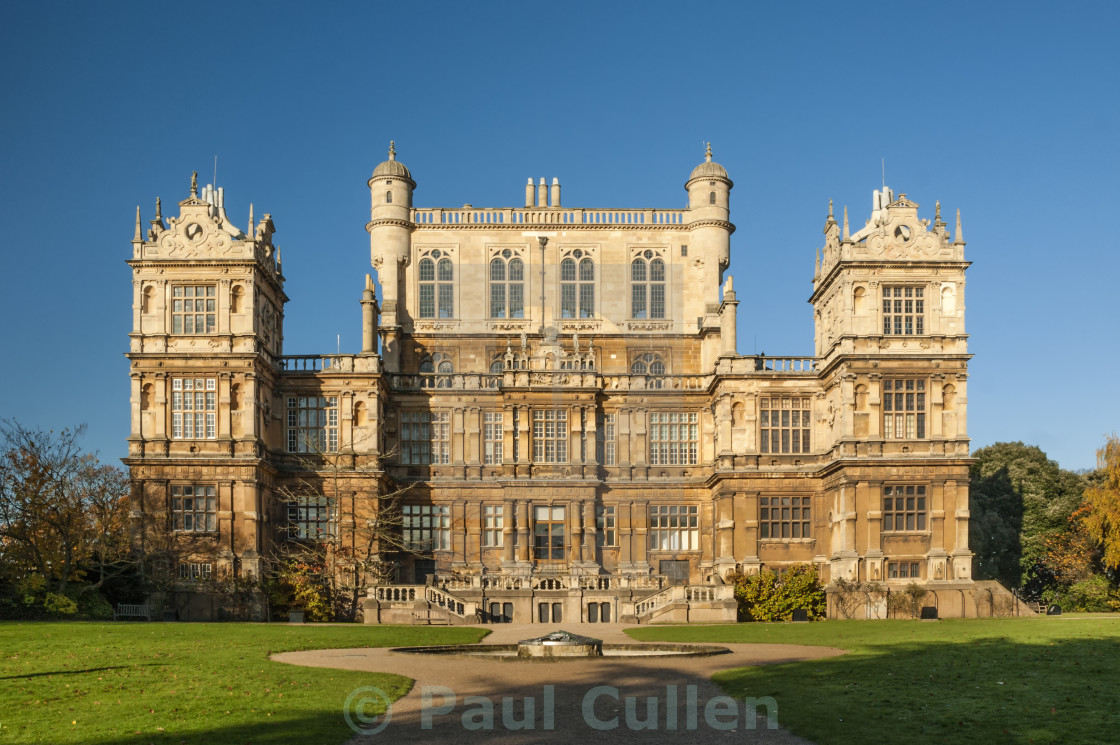 "Wollaton Hall" stock image