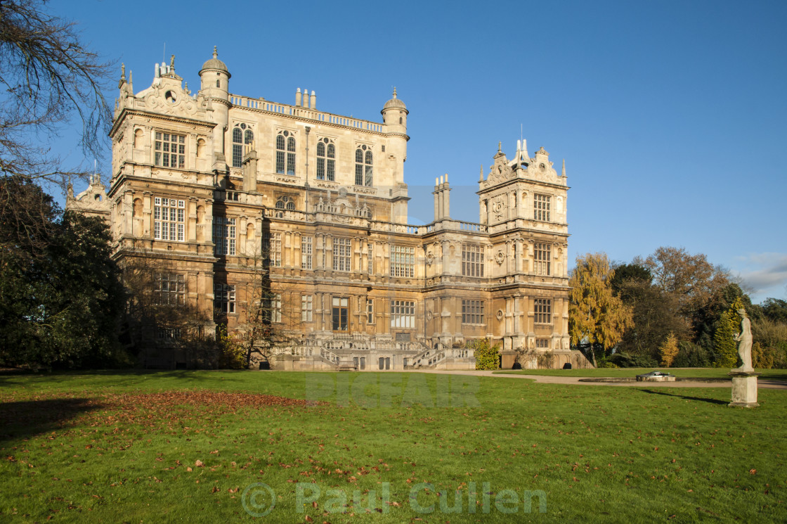 "Wollaton Hall" stock image