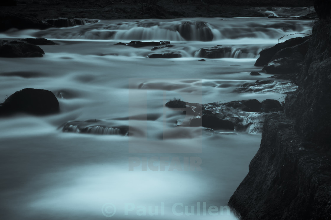 "Abstract river flow" stock image