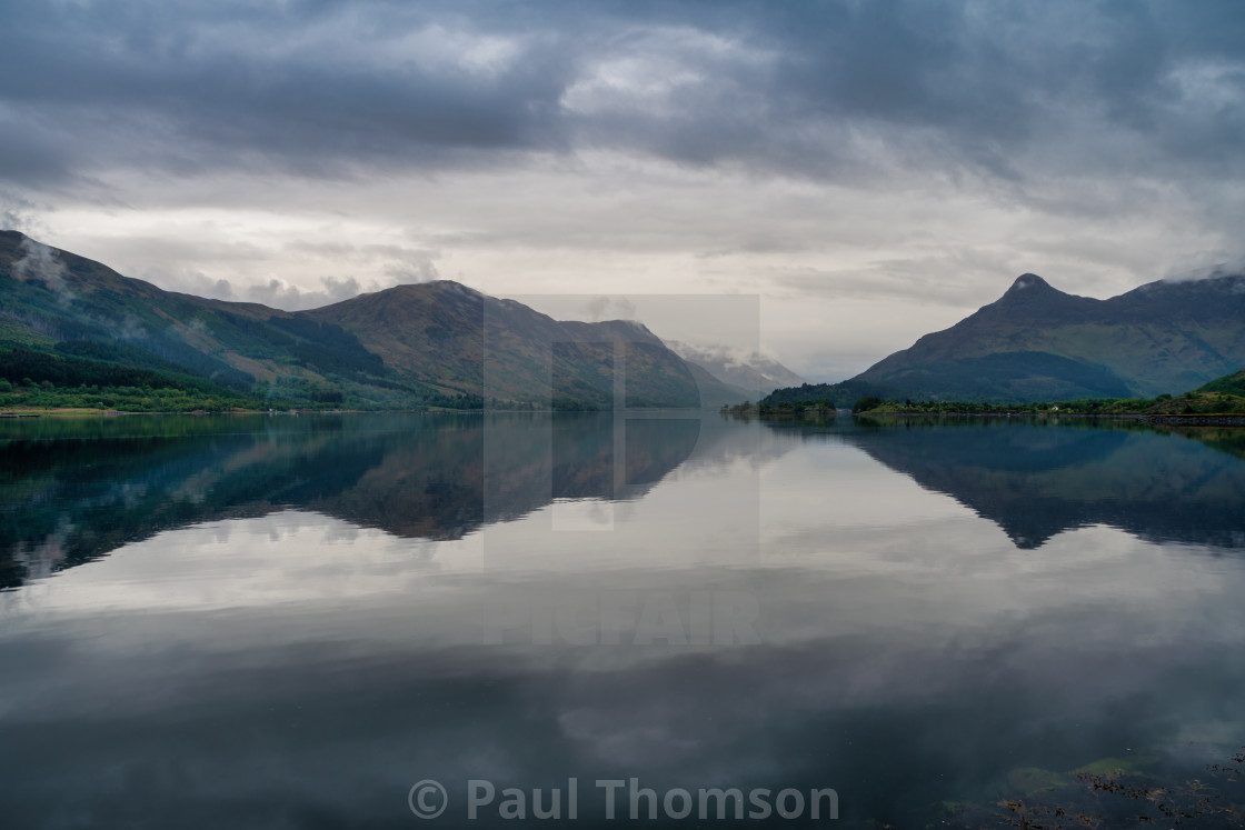 "Ballachulish Reflections" by Paul Thomson - £18.60 "Ballachulish Reflections" stock image