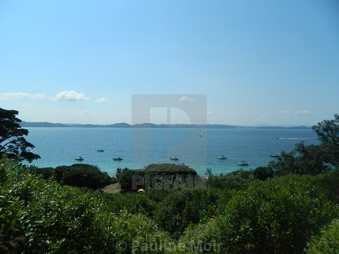 "Hauraki Gulf Auckland NZ" by Pauline Moir - £1.24 "Hauraki Gulf Auckland NZ" stock image