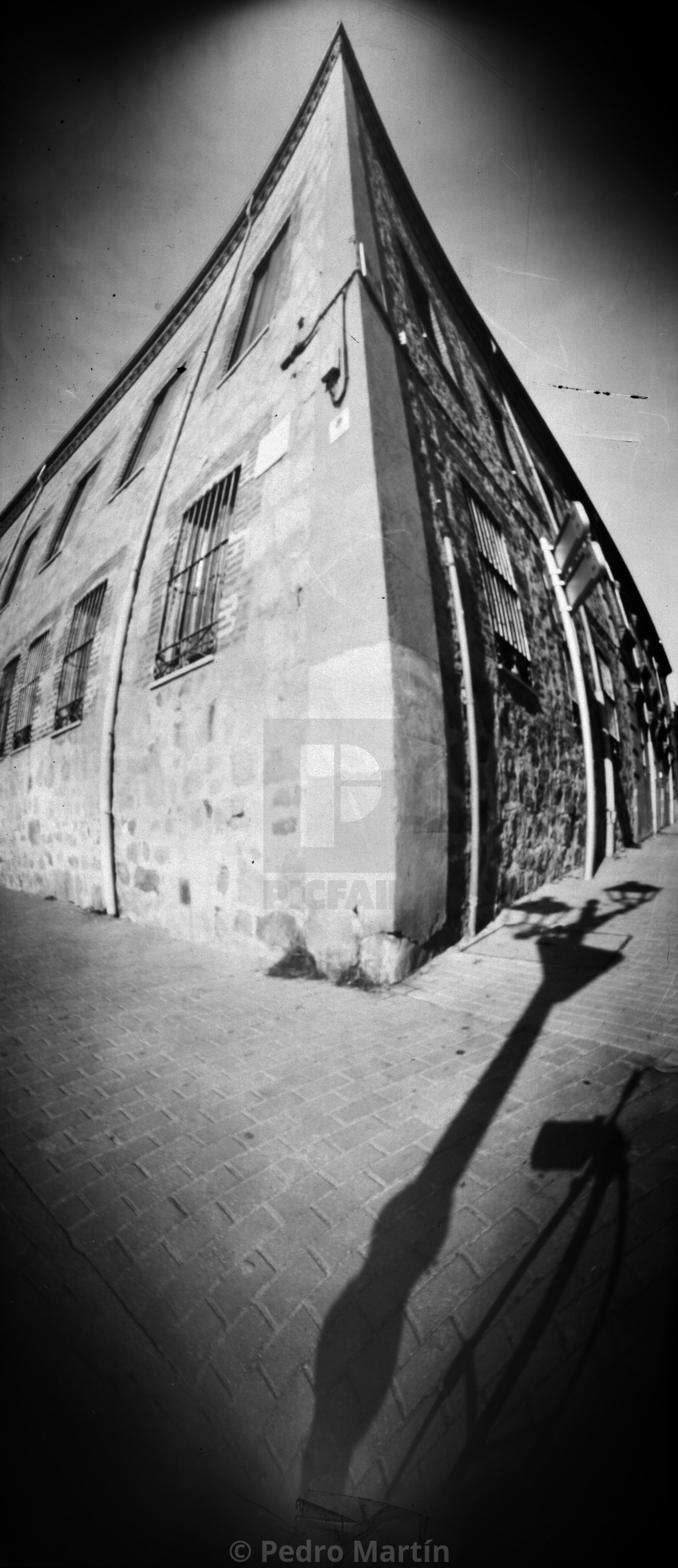 "Analogic pic view of a building" by Pedro Martín - $5.46 "Analogic pic view of a building" stock image
