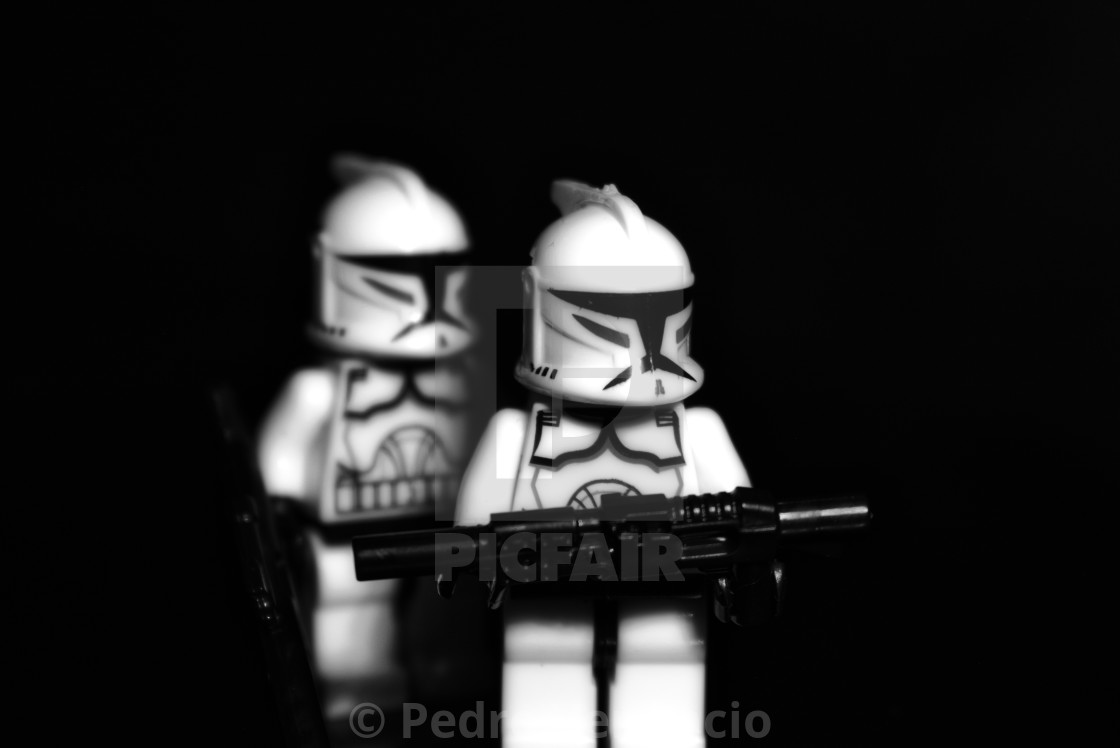 "Lego Toys Starwars Stormtroopers" stock image