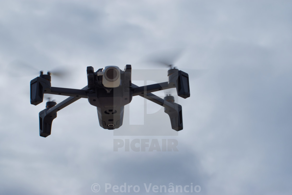 "Drone parrot anafi flying" stock image