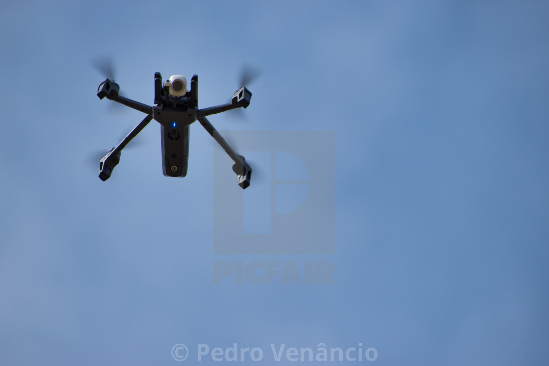 "Drone parrot anafi flying" stock image