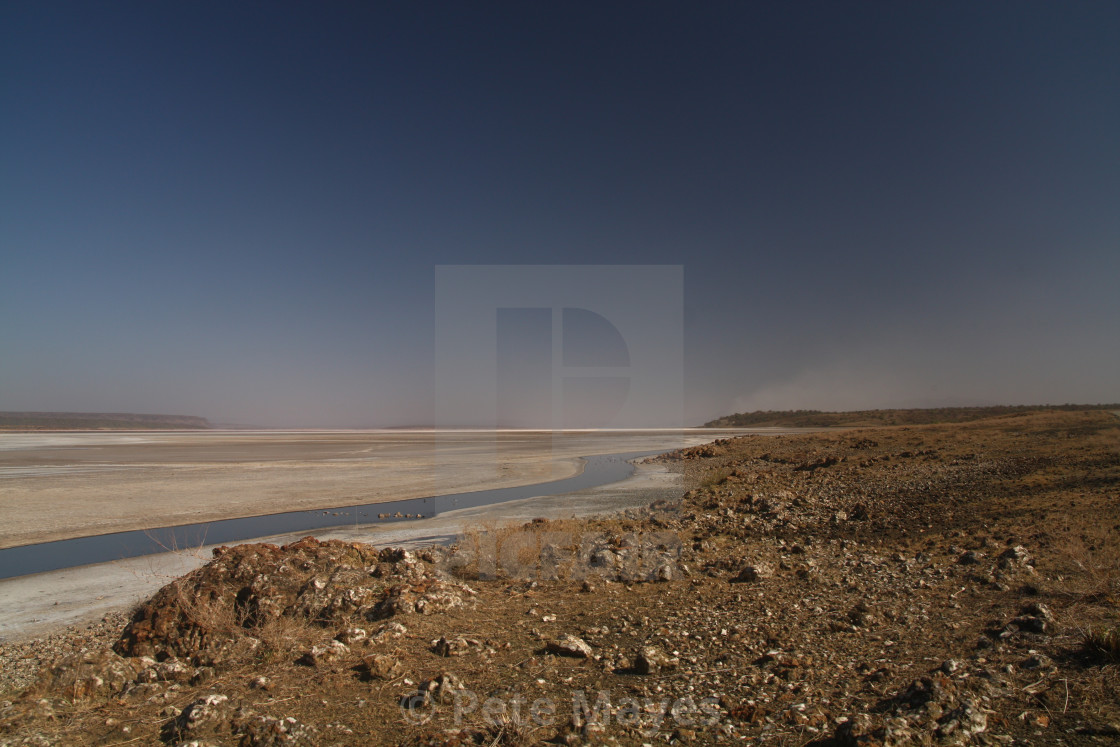 "Lunar-like landscape at Lake Magadi, Kenya" by Pete Mayes - $30.88 "Lunar-like landscape at Lake Magadi, Kenya" stock image