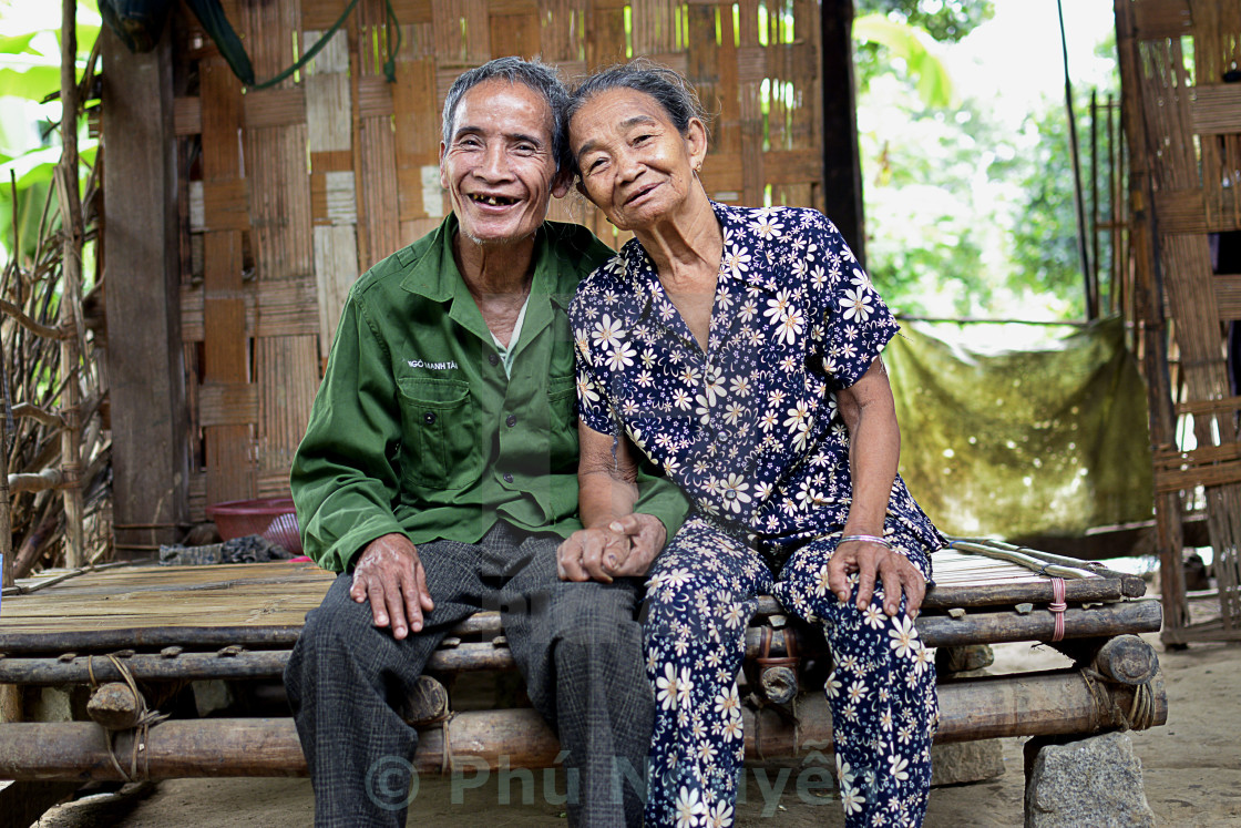 "A old nice couple" by Phú Nguyễn - £37.20 "A old nice couple" stock image