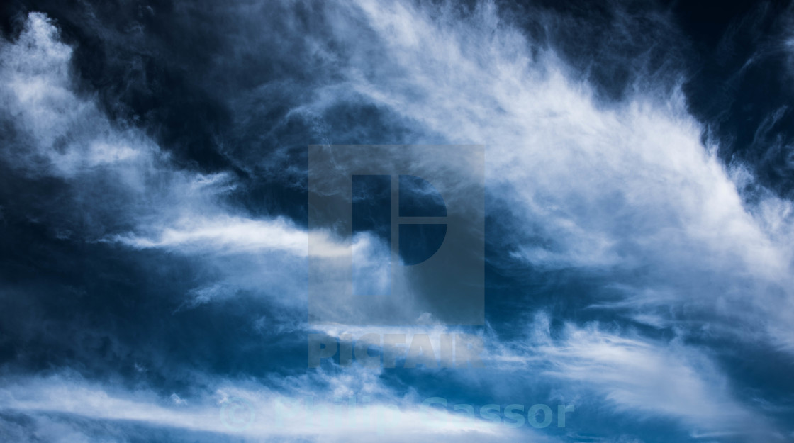 "Altostratus clouds" stock image