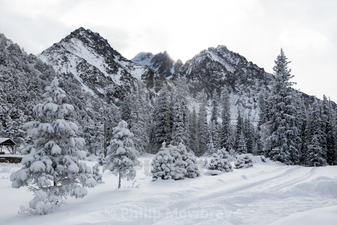 "Ala Archa National Park, Kyrgyzstan" by Philip Mowbray - $12.31 "Ala Archa National Park, Kyrgyzstan" stock image
