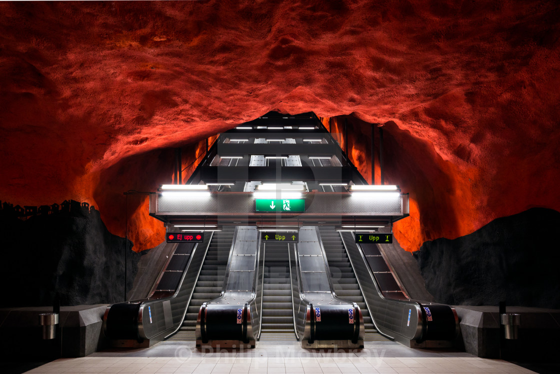 "Stockholms Tunnelbana - Solna Centrum" by Philip Mowbray - $12.31 "Stockholms Tunnelbana - Solna Centrum" stock image