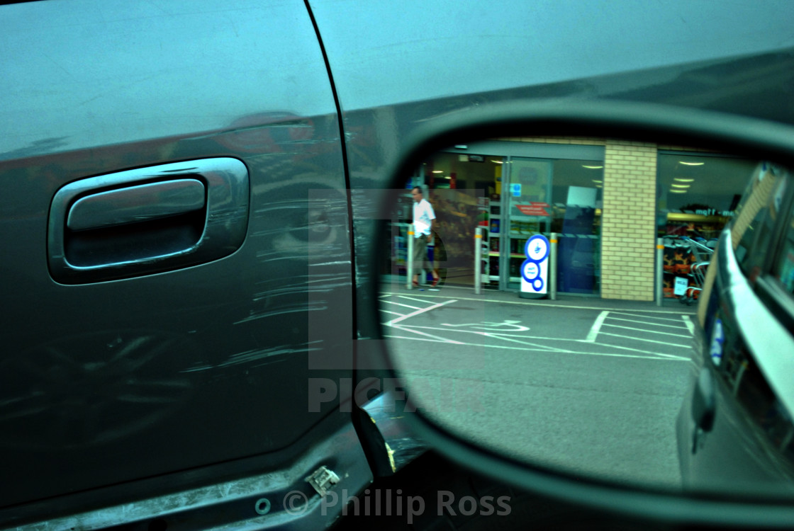Side View Damaged Door License Download Or Print For 6 82
