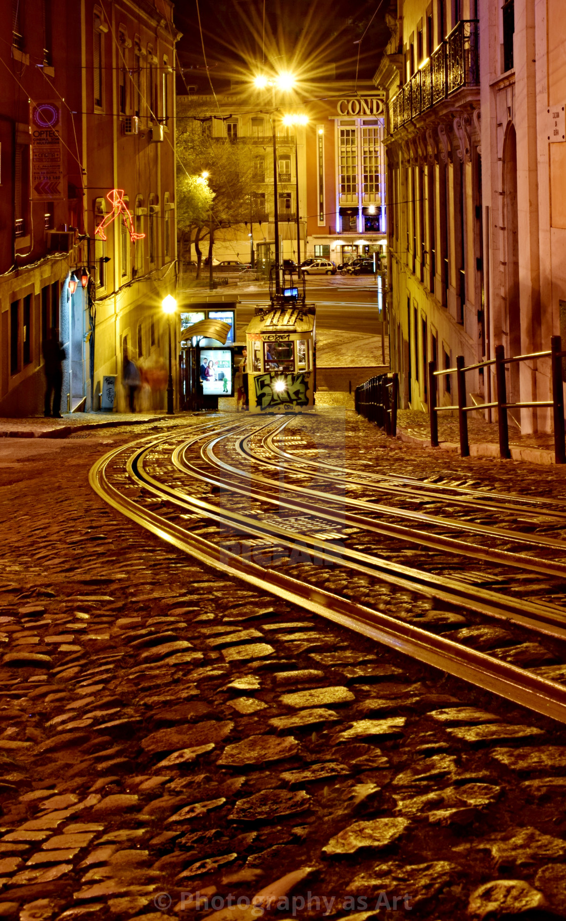 "Lisbon Funicular" stock image