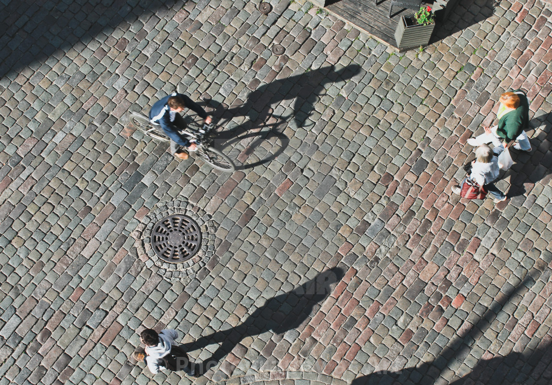 "People seen from above" by Photography as Art - $18.52 "People seen from above" stock image