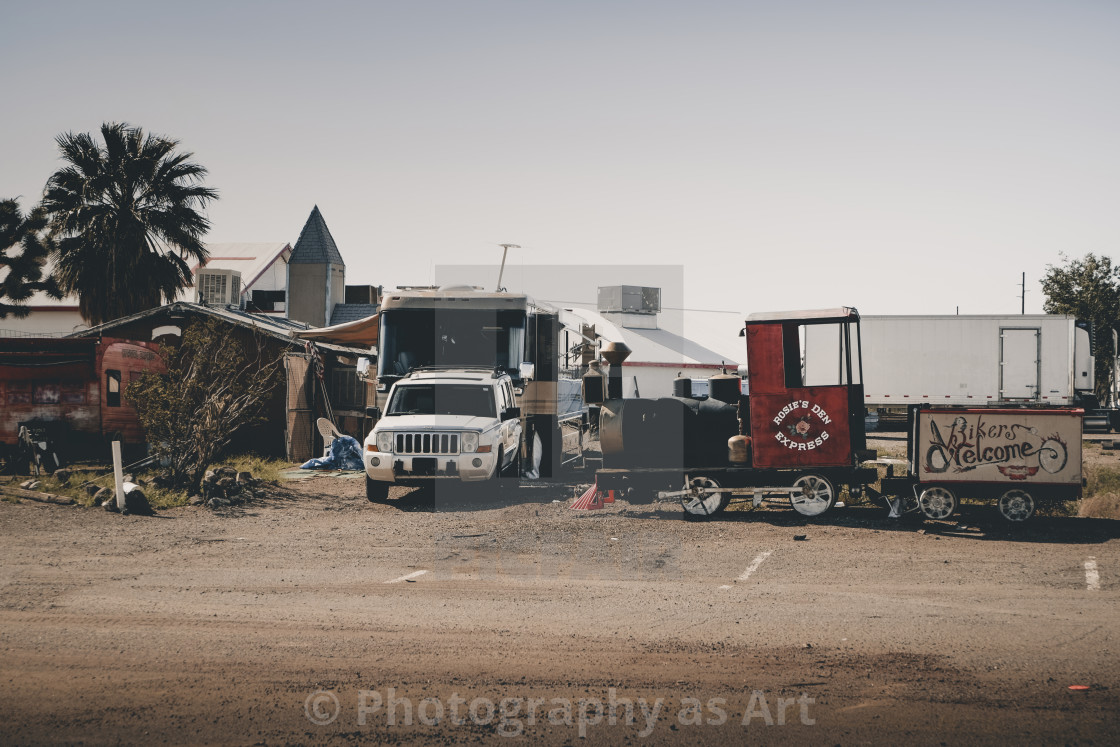 "Rosie's Den Cafe" by Photography as Art - $18.52 "Rosie's Den Cafe" stock image