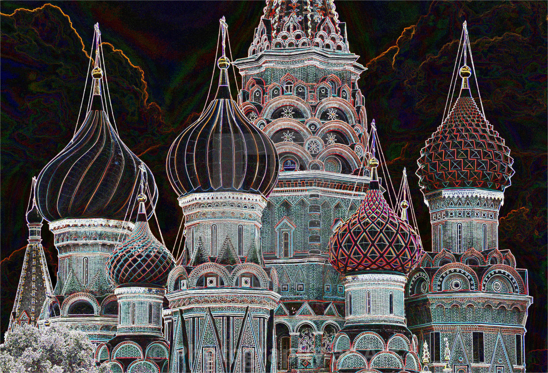 "The domes of St.Basil's Church" by Photography as Art - $20.37 "The domes of St.Basil's Church" stock image