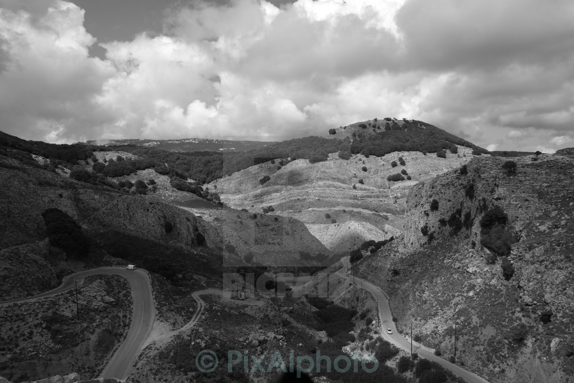 "On Top Of Ikaria" stock image