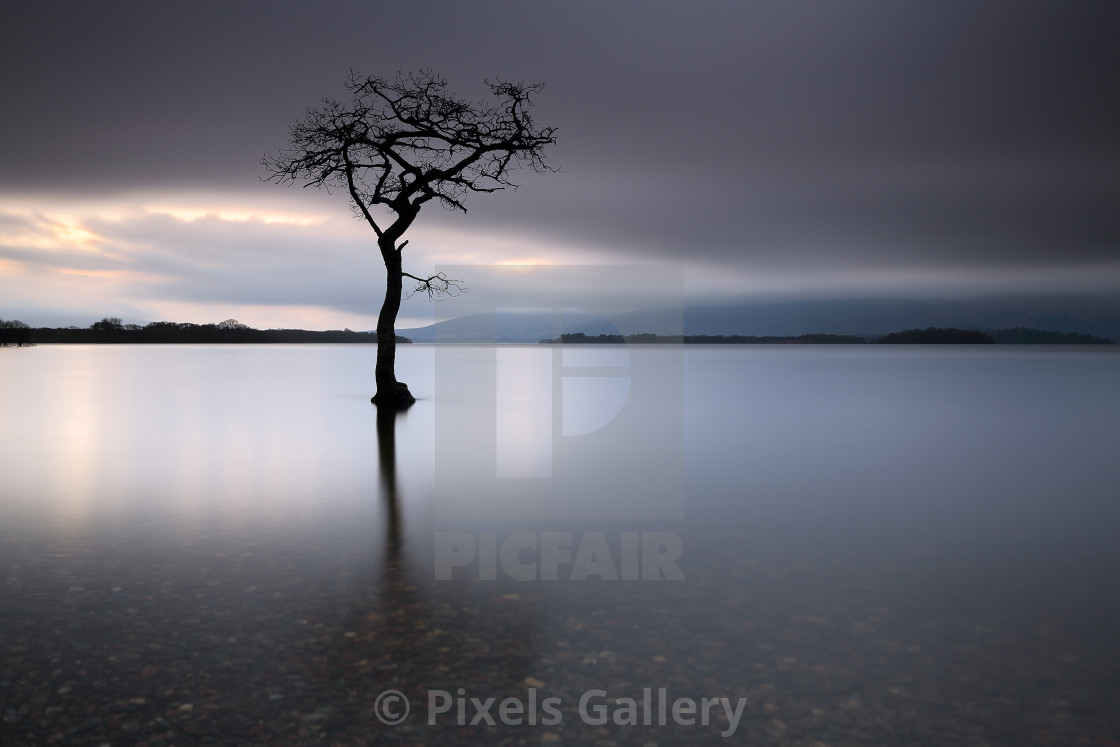 "Loch Lomond Sunset" by Pixels Gallery - £49.60 "Loch Lomond Sunset" stock image