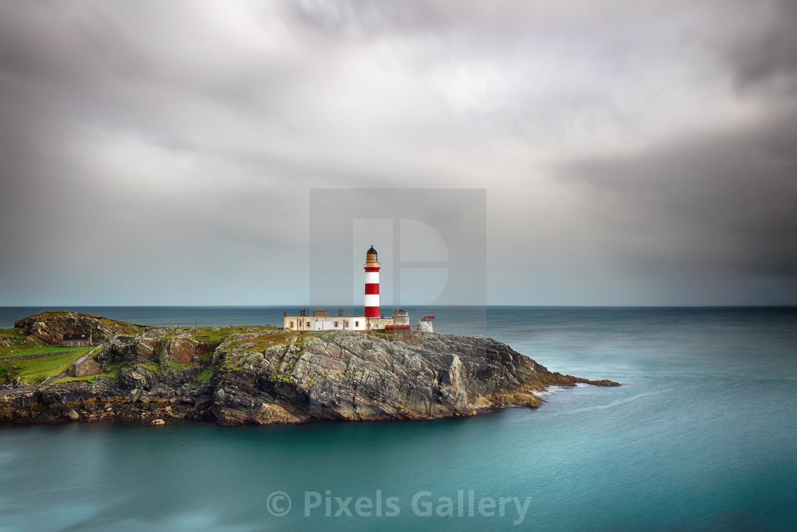 "Eilean Glas Lighthouse" stock image