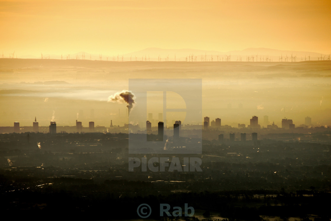 "North Glasgow" stock image