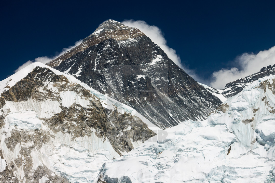 "Mt. Everest seen from the top of Kala Patthar peak" by Radek Kucharski - $16.89 "Mt. Everest seen from the top of Kala Patthar peak" stock image