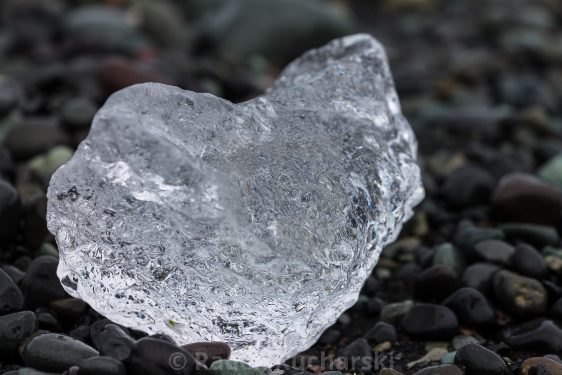 "Glacial Ice Asteroid" stock image