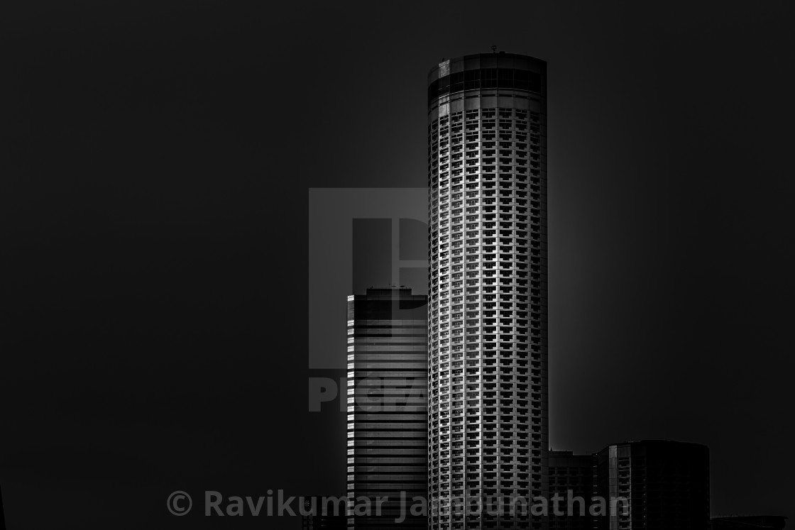 "Raffles City Hotel" stock image